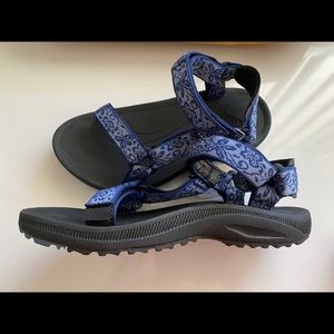 Teva Butterfly Blue